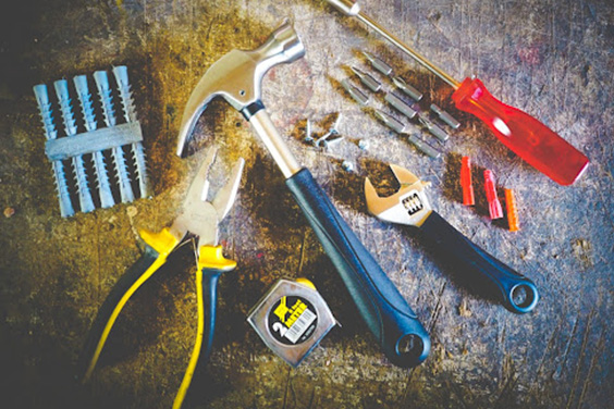 Werkzeuge für die Reparatur von Rückschlagventilen