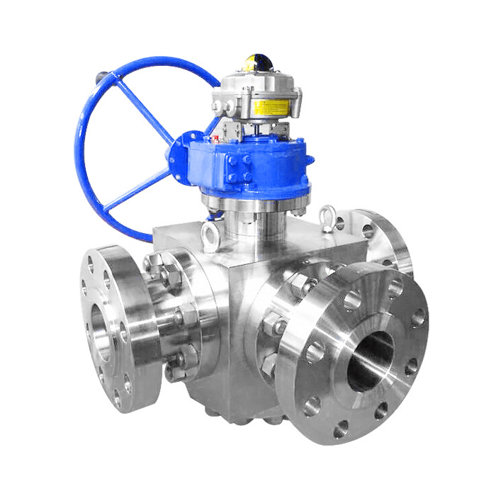 Dombor API 6D 3 way Ball Valve