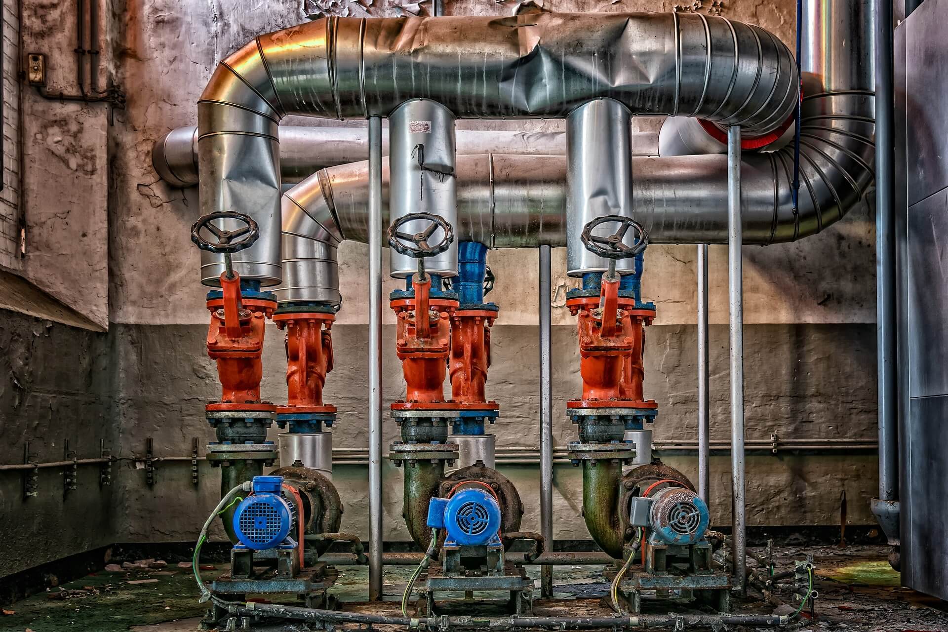 Industrielles Ventil Kellerheizungssystem