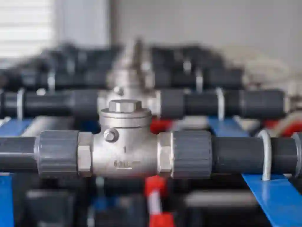 swing check valve installation 2