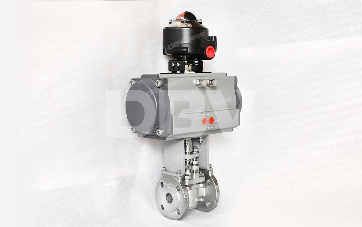 DBV-Ventil dombor DN25 PN16 Pneumatische Kegelventile